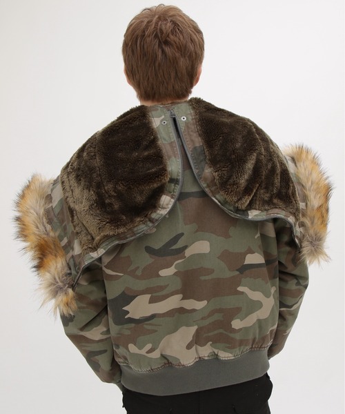 WEB&DEPOT限定》CAMOUFLAGE N-2B / カモフラージュ N-2B / AVIREX