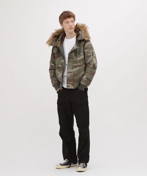 WEB&DEPOT限定》CAMOUFLAGE N-2B / カモフラージュ N-2B / AVIREX