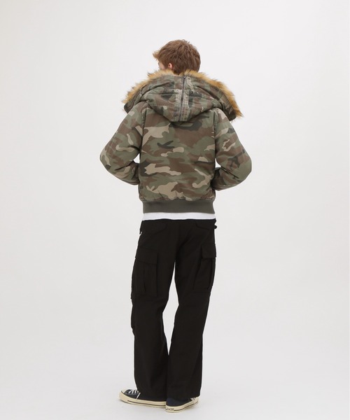 WEB&DEPOT限定》CAMOUFLAGE N-2B / カモフラージュ N-2B / AVIREX