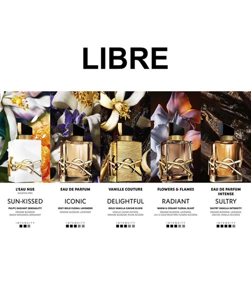 リブレ オーデパルファム バニラ クチュール（香水）｜Yves Saint