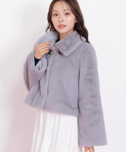 JILL by JILL STUART(ジルバイジルスチュアート)の「◇フェイクファーショートジャケット(その他アウター・レディース・ホワイト/ブラウン/グレー・SMALL/MEDIUM)」の15枚目の写真