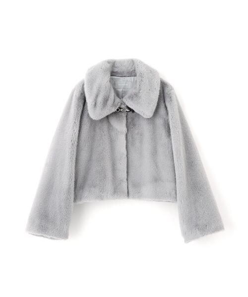 JILL by JILL STUART(ジルバイジルスチュアート)の「◇フェイクファーショートジャケット(その他アウター・レディース・ホワイト/ブラウン/グレー・SMALL/MEDIUM)」の22枚目の写真