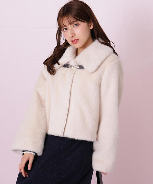 【2025新作】JILLbyJILLSTUARTフェイクファーショートジャケット ◇フェイクファーショートジャケット（その他アウター）｜JILL by JILL