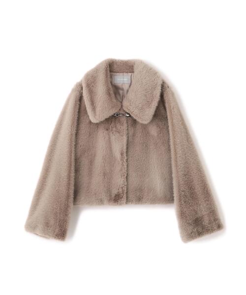 JILL by JILL STUART(ジルバイジルスチュアート)の「◇フェイクファーショートジャケット(その他アウター・レディース・ホワイト/ブラウン/グレー・SMALL/MEDIUM)」の13枚目の写真