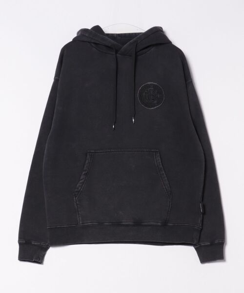 DC SHOES(ディーシーシューズ)の「25 HIDDEN DRAWING PH/DCプルオーバーパーカー・フーディー(SET UP可)(パーカー・メンズ・アンティークシルバー/ブラック×ブラック/ブラック系その他・MEDIUM/LARGE/X-LARGE)」の2枚目の写真