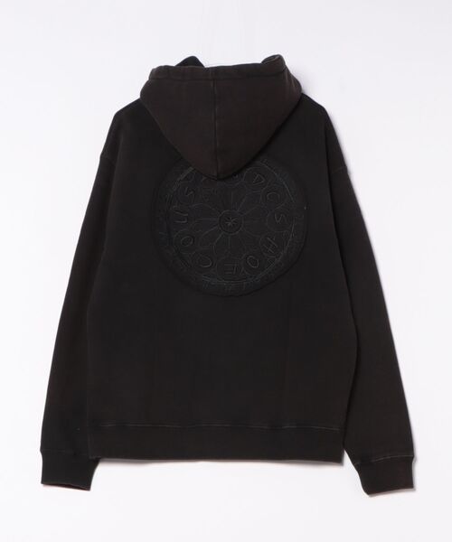 DC SHOES(ディーシーシューズ)の「25 HIDDEN DRAWING PH/DCプルオーバーパーカー・フーディー(SET UP可)(パーカー・メンズ・アンティークシルバー/ブラック×ブラック/ブラック系その他・MEDIUM/LARGE/X-LARGE)」の8枚目の写真