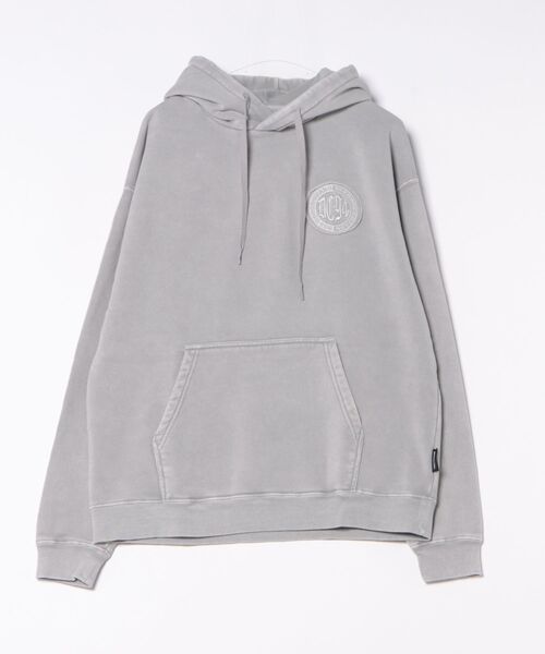 DC SHOES(ディーシーシューズ)の「25 HIDDEN DRAWING PH/DCプルオーバーパーカー・フーディー(SET UP可)(パーカー・メンズ・アンティークシルバー/ブラック×ブラック/ブラック系その他・MEDIUM/LARGE/X-LARGE)」の4枚目の写真