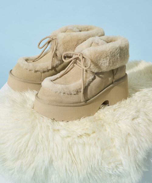 限定展開 UGG/アグ W ESMEE LACE UP/エスミ―レースアップ[6～8サイズ