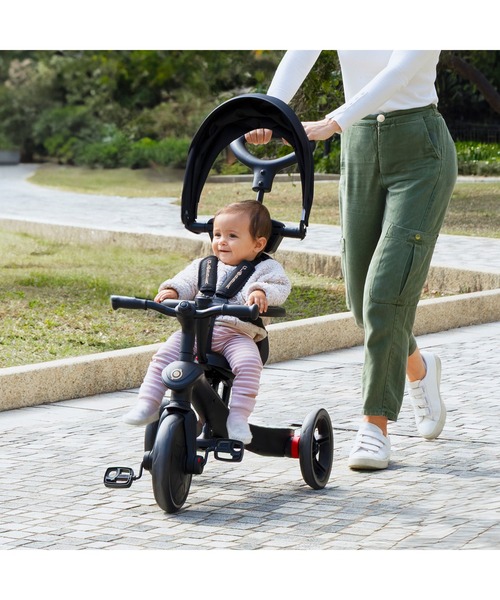 DADWAY(ダッドウェイ)の「エクスプローラー トライク 4in1 ベビーカーJP PKG(ベビーカー/ベビーカー用品・キッズ・ミント/サンドベージュ/ブラック・FREE)」の5枚目の写真