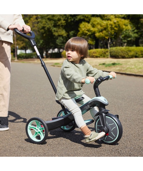 DADWAY(ダッドウェイ)の「エクスプローラー トライク 4in1 ベビーカーJP PKG(ベビーカー/ベビーカー用品・キッズ・ミント/サンドベージュ/ブラック・FREE)」の8枚目の写真