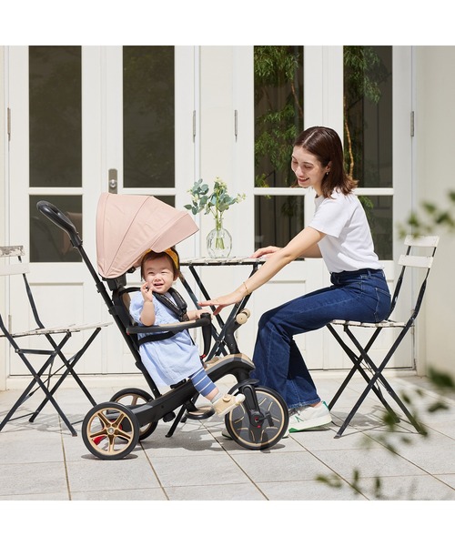 DADWAY(ダッドウェイ)の「エクスプローラー トライク 4in1 ベビーカーJP PKG(ベビーカー/ベビーカー用品・キッズ・ミント/サンドベージュ/ブラック・FREE)」の12枚目の写真