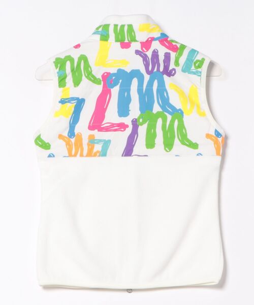 Loudmouth（ラウドマウス）の「LOUDMOUTH ラウドマウス ゴルフウェア 中綿入り ストレッチ 総柄 ハイネック フルジップ フリースベスト（ベスト・レディース・オレンジ系その他/ホワイト系その他・LL/L/M/S）」の17枚目の写真