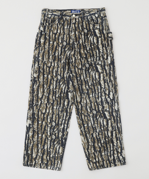 BOTT(ボット)の「BoTT / ボット CANVAS WORK PANT(その他パンツ・メンズ・カーキ/ブラック・30/28)」の2枚目の写真
