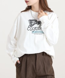 myke（ミーカ）の「myke BIGシルエットプリントロンT（Tシャツ/カットソー）」