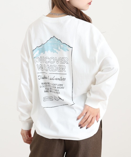 セール】myke BIGシルエットプリントロンT（Tシャツ/カットソー