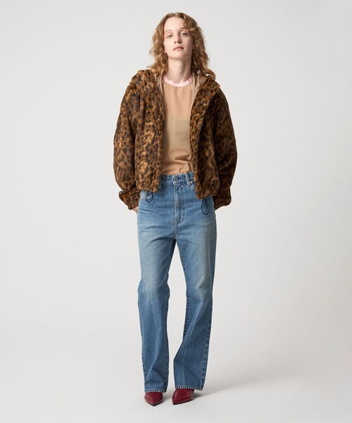 6（ロク）の「＜6(ROKU)＞FAKE MINK FUR COAT/ｺｰﾄ ◇（その他