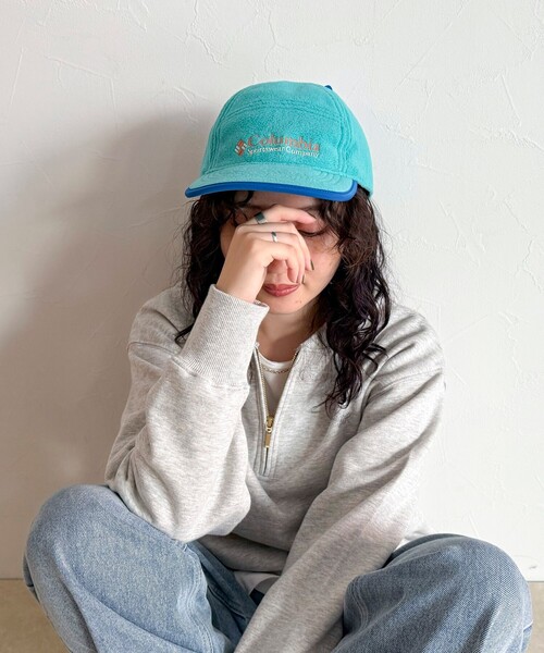 Columbia（コロンビア）の「【Columbia/コロンビア】 パラボリズムクリークフリースキャップ（キャップ・レディース・ライトブルー/ダークグリーン/パープル/レッド・FREE）」の22枚目の写真