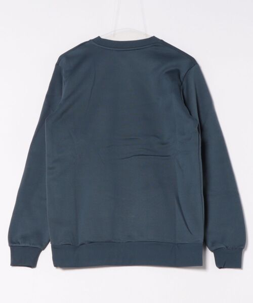 Kappa（カッパ）の「Kappa カッパ スウェット 軽量 裏起毛 クルーネック トレーナー（スウェット・メンズ・ネイビー/ブラック/杢グレー・M/L/LL）」の4枚目の写真