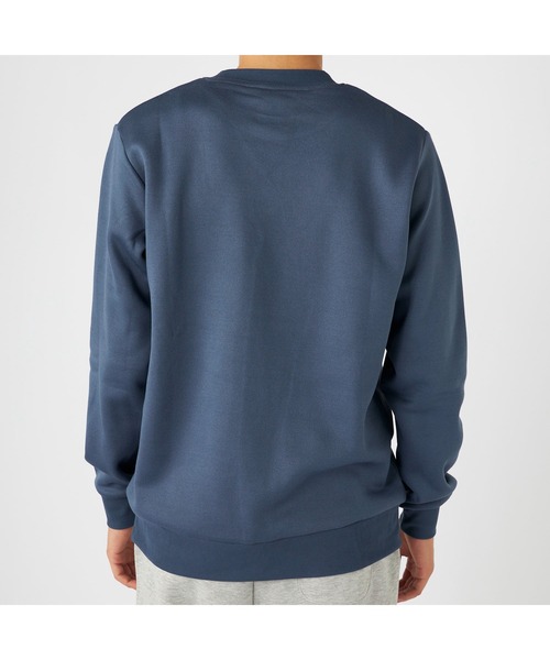 Kappa（カッパ）の「Kappa カッパ スウェット 軽量 裏起毛 クルーネック トレーナー（スウェット・メンズ・ネイビー/ブラック/杢グレー・M/L/LL）」の10枚目の写真