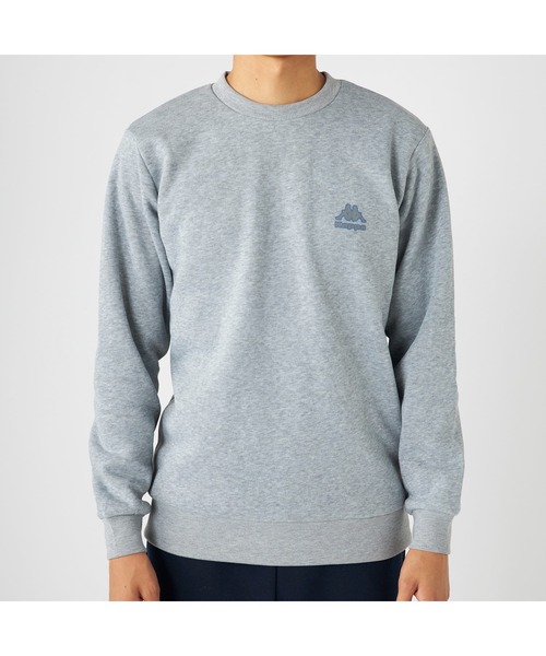 Kappa（カッパ）の「Kappa カッパ スウェット 軽量 裏起毛 クルーネック トレーナー（スウェット・メンズ・ネイビー/ブラック/杢グレー・M/L/LL）」の22枚目の写真