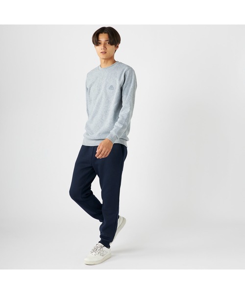 Kappa（カッパ）の「Kappa カッパ スウェット 軽量 裏起毛 クルーネック トレーナー（スウェット・メンズ・ネイビー/ブラック/杢グレー・M/L/LL）」の20枚目の写真