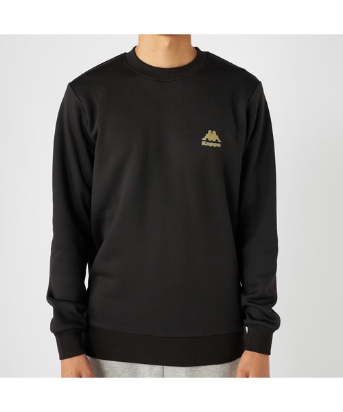 Kappa（カッパ）の「Kappa カッパ スウェット 軽量 裏起毛 クルーネック トレーナー（スウェット・メンズ・ネイビー/ブラック/杢グレー・M/L/LL）」の5枚目の写真