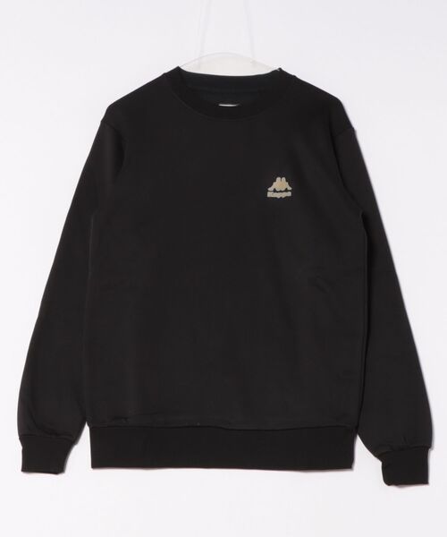 Kappa（カッパ）の「Kappa カッパ スウェット 軽量 裏起毛 クルーネック トレーナー（スウェット・メンズ・ネイビー/ブラック/杢グレー・M/L/LL）」の12枚目の写真