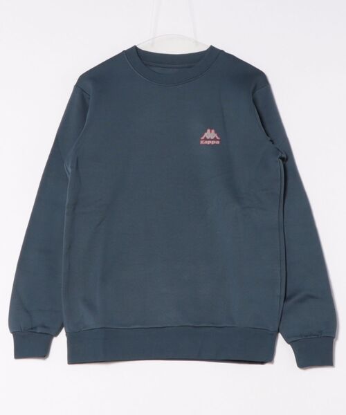 Kappa（カッパ）の「Kappa カッパ スウェット 軽量 裏起毛 クルーネック トレーナー（スウェット・メンズ・ネイビー/ブラック/杢グレー・M/L/LL）」の14枚目の写真