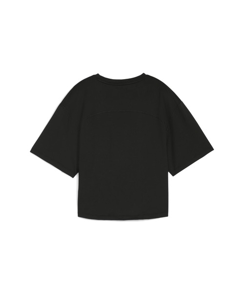 PUMA（プーマ）の「プーマ PUMA W CLOUDSPUN RELAXED Tシャツ（Tシャツ/カットソー・レディース・ブラック/ブラウン・S/M/L）」の4枚目の写真