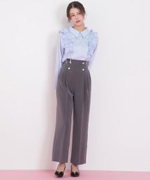 JILL by JILL STUART | ◇メタル釦ストレートイージーパンツ(その他パンツ)