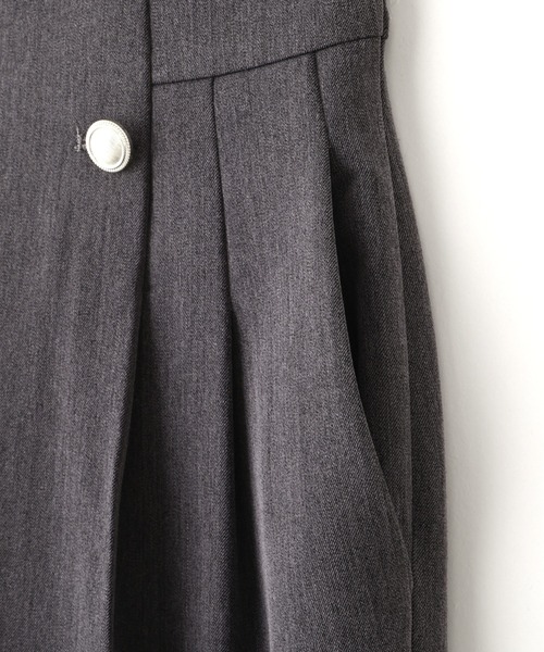 JILL by JILL STUART(ジルバイジルスチュアート)の「◇メタル釦ストレートイージーパンツ(その他パンツ・レディース・ピンク/ネイビー/グレー・MEDIUM/SMALL)」の11枚目の写真