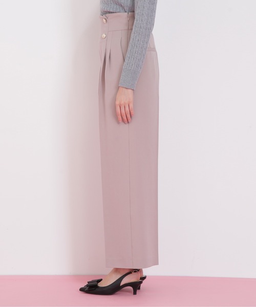 JILL by JILL STUART(ジルバイジルスチュアート)の「◇メタル釦ストレートイージーパンツ(その他パンツ・レディース・ピンク/ネイビー/グレー・MEDIUM/SMALL)」の18枚目の写真