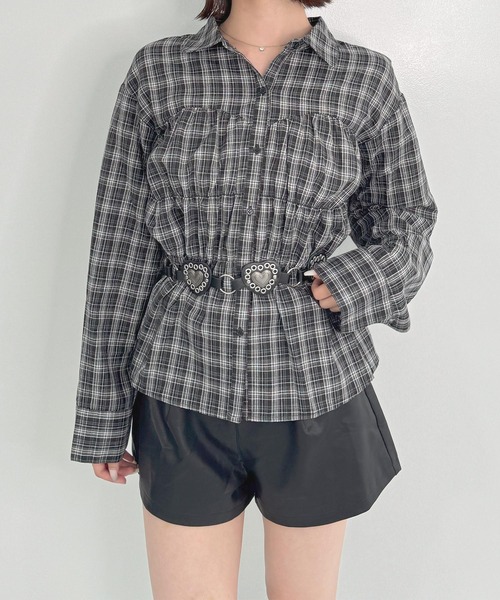 frunco(フランコ)の「レザーショートパンツ(その他パンツ・レディース・ブラック/ブラウン/ホワイト・MEDIUM)」の20枚目の写真