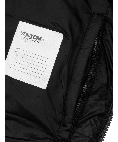 YESEYESEE（イエスアイシー）の「5B Fond Down Jacket（ダウンジャケット/コート・メンズ・ベージュ系その他/ブラック・L/M/S/XL）」の9枚目の写真