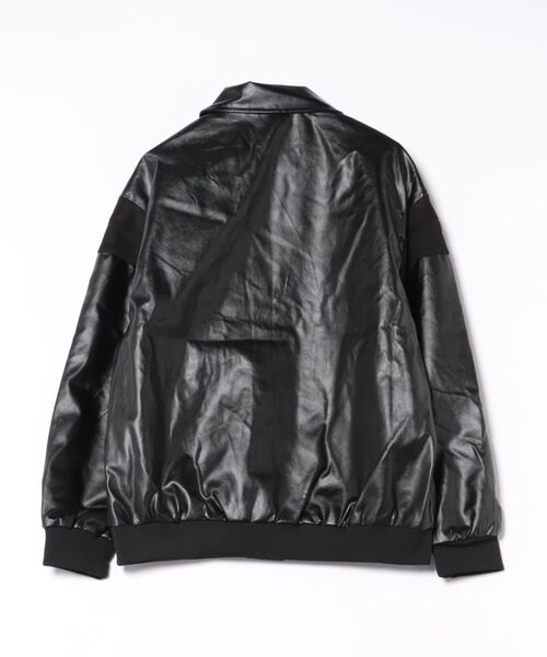 aimoha(アイモハ)の「フェイクレザー ジャケット/Faux leather jacket(ライダースジャケット・メンズ・ブラック・LARGE/MEDIUM/X-LARGE)」の11枚目の写真