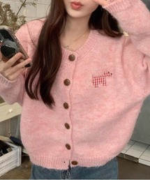 WEGO | WEGO/ドッグワッペンニットカーディガン(カーディガン/ボレロ)