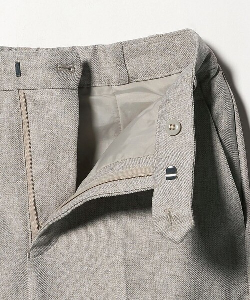 A DAY IN THE LIFE UNITED ARROWS(アデイインザライフユナイテッドアローズ)の「ツイードライク メランジ ワイドパンツ ‐ウォッシャブル‐<A DAY IN THE LIFE>(その他パンツ・レディース・ナチュラル/ネイビー/モカ/ダークグレー・36/38/40)」の19枚目の写真