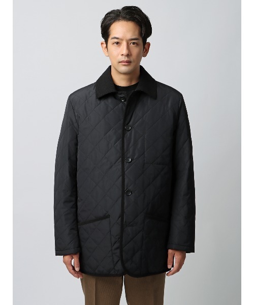 SUIT SQUARE（スーツスクエア）の「オフィアウター キルティングジャケット 撥水 透湿 防風 ポリエステル（その他アウター・メンズ・ブラック/ネイビー・S/LL/L/M/3L）」の5枚目の写真