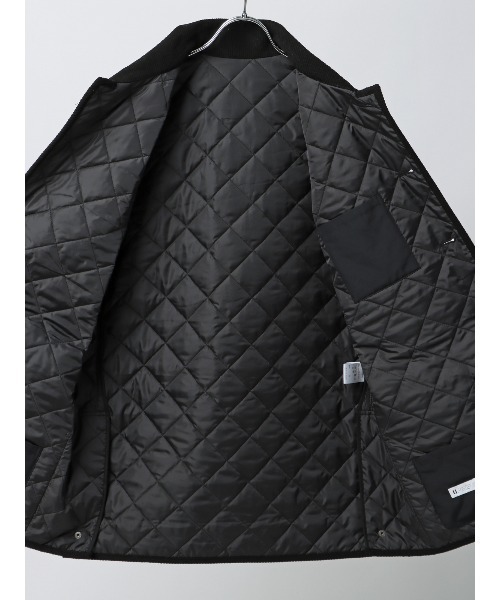SUIT SQUARE（スーツスクエア）の「オフィアウター キルティングジャケット 撥水 透湿 防風 ポリエステル（その他アウター・メンズ・ブラック/ネイビー・S/LL/L/M/3L）」の8枚目の写真
