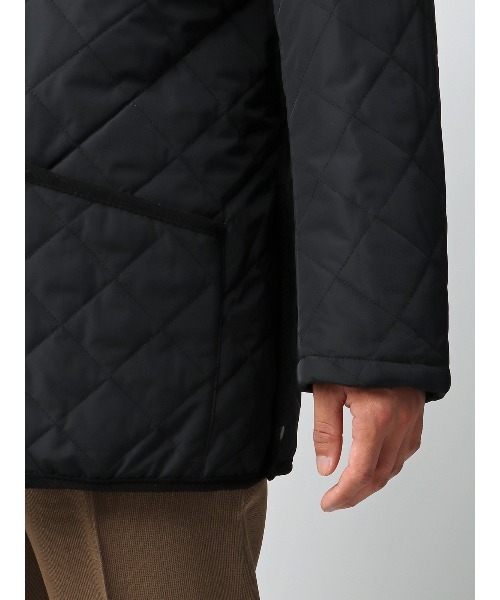 SUIT SQUARE（スーツスクエア）の「オフィアウター キルティングジャケット 撥水 透湿 防風 ポリエステル（その他アウター・メンズ・ブラック/ネイビー・S/LL/L/M/3L）」の10枚目の写真