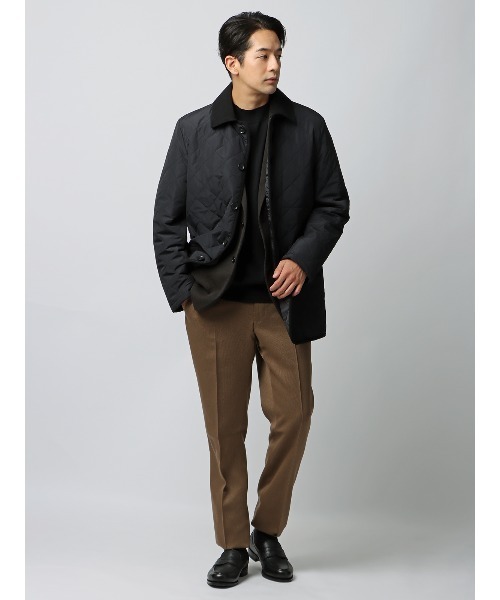 SUIT SQUARE（スーツスクエア）の「オフィアウター キルティングジャケット 撥水 透湿 防風 ポリエステル（その他アウター・メンズ・ブラック/ネイビー・S/LL/L/M/3L）」の3枚目の写真