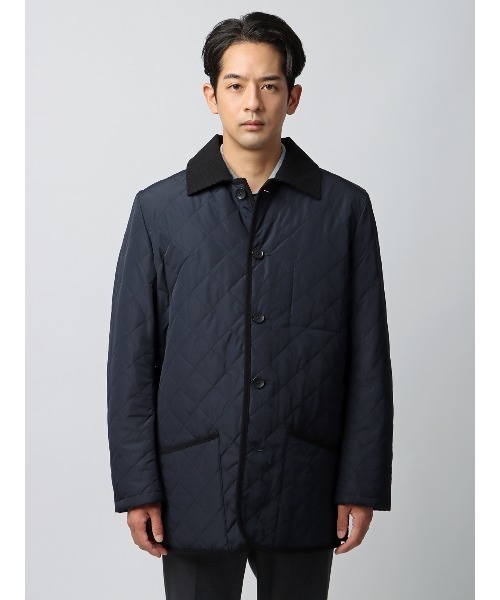 SUIT SQUARE（スーツスクエア）の「オフィアウター キルティングジャケット 撥水 透湿 防風 ポリエステル（その他アウター・メンズ・ブラック/ネイビー・S/LL/L/M/3L）」の14枚目の写真