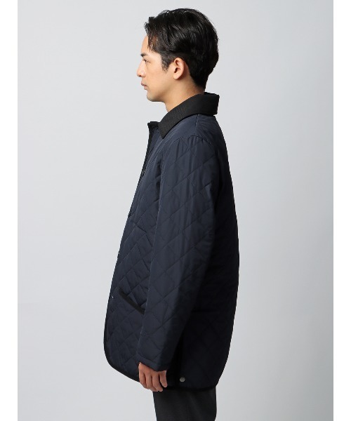 SUIT SQUARE（スーツスクエア）の「オフィアウター キルティングジャケット 撥水 透湿 防風 ポリエステル（その他アウター・メンズ・ブラック/ネイビー・S/LL/L/M/3L）」の15枚目の写真