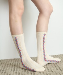 I HATE MONDAY（アイヘイトマンデー）の「「I HATE MONDAY / アイヘイトマンデー」エーデルワイス　ソックス（ソックス/靴下）」