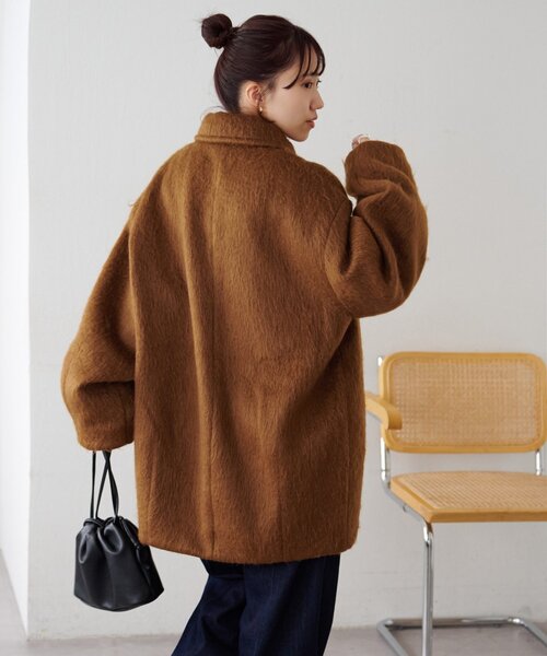 DISCOAT（ディスコート）の「【着こなしやすい】ステンカラーシャギー