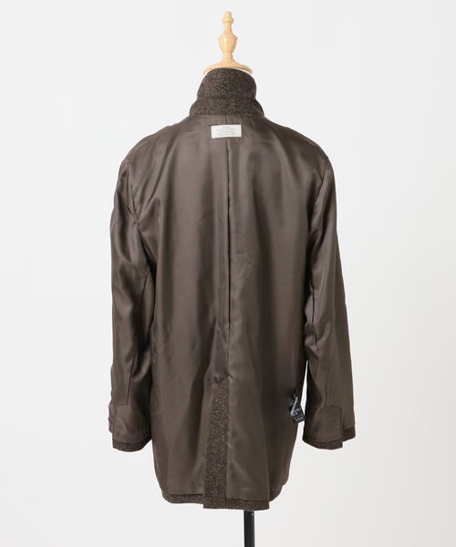 セール】シルクネップツイードシングルジャケット（テーラード