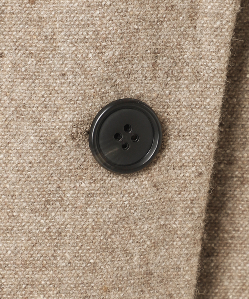 セール】シルクネップツイードシングルジャケット（テーラード