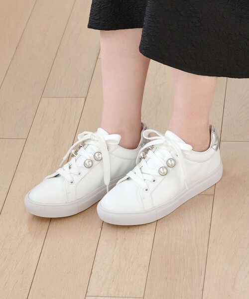 TOCCA(トッカ)の「PEARL POINT RAIN SNEAKERS スニーカー(スニーカー・レディース・ブラック系/アイボリー系・35/39/38/37/36)」の15枚目の写真