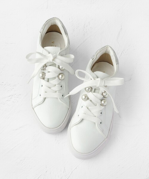 TOCCA(トッカ)の「PEARL POINT RAIN SNEAKERS スニーカー(スニーカー・レディース・ブラック系/アイボリー系・35/39/38/37/36)」の16枚目の写真