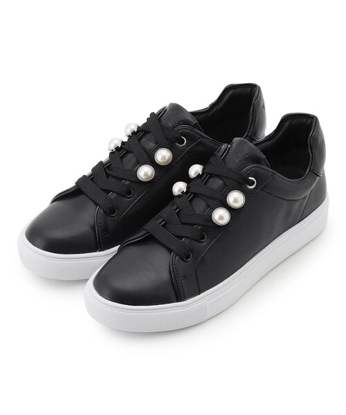 TOCCA(トッカ)の「PEARL POINT RAIN SNEAKERS スニーカー(スニーカー・レディース・ブラック系/アイボリー系・35/39/38/37/36)」の5枚目の写真